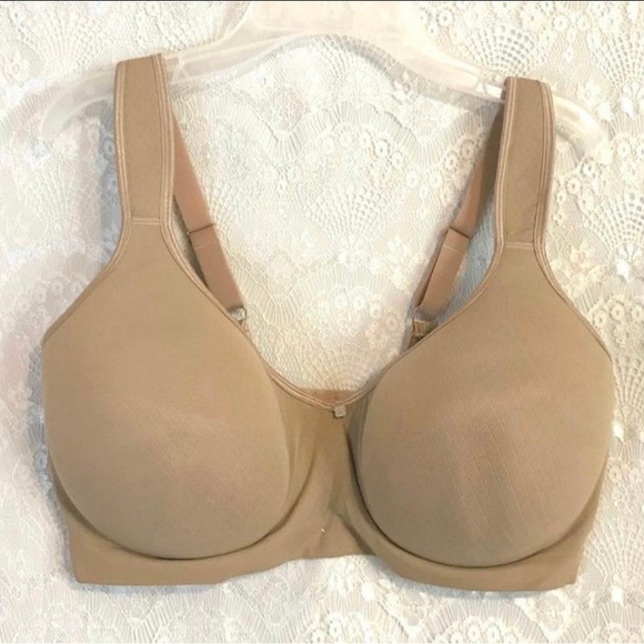 NWT Breezies Tan Underwire Comfort Strap T-Shirt Bra / 44C - Picture 1 of 9